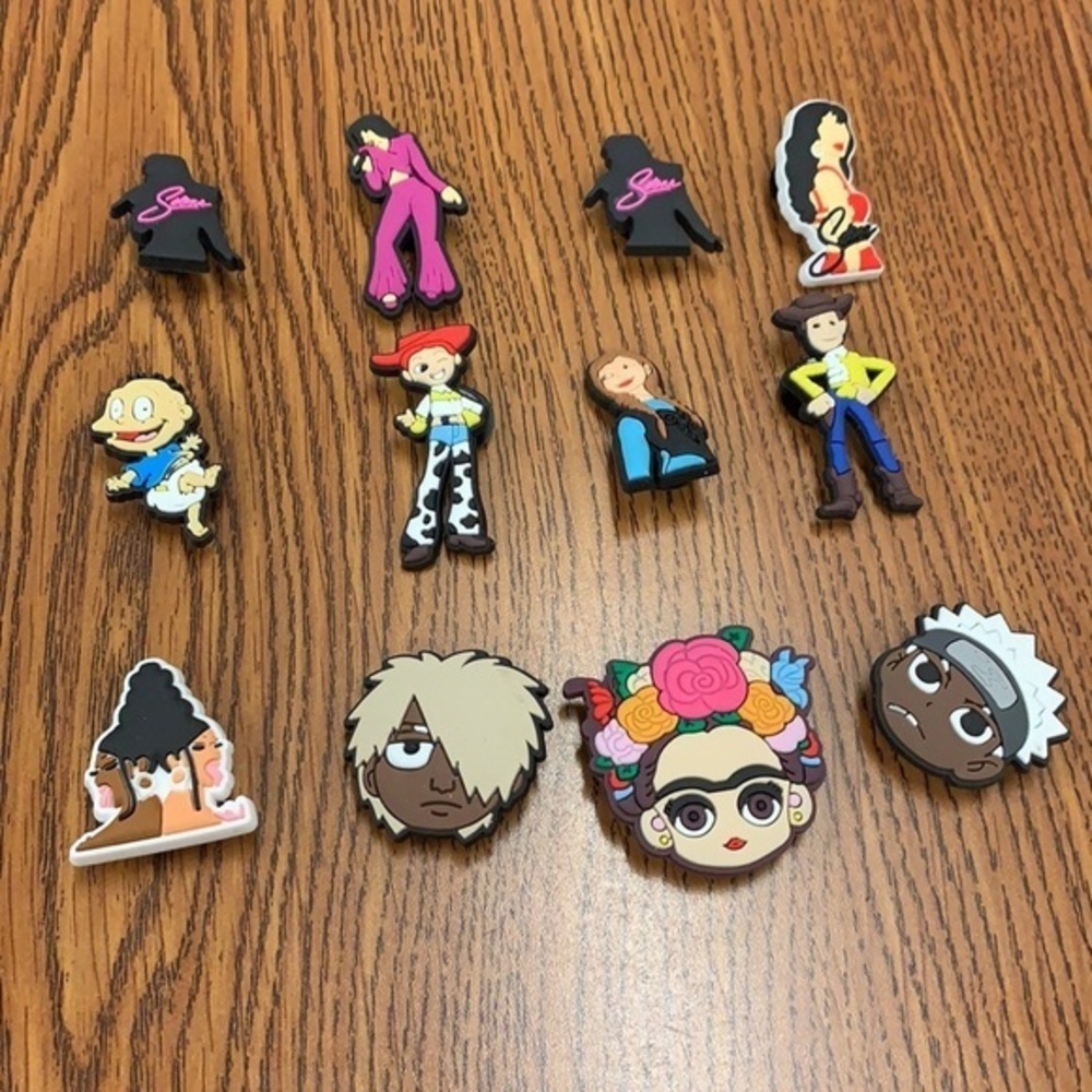 Croc charms (sets of 3)